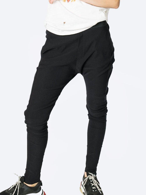 Yeltuor - EMPIRE ROSE - PANTS - EMPIRE ROSE TWILL TRAINER PANT | Black