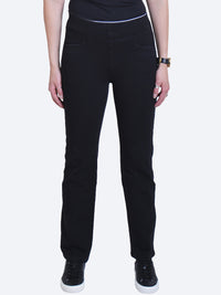 Yeltuor - GABRIELLA FRATTINI - Pants - GABRIELLA FRATTINI LUSTRE PANTS STRAIGHT LEG | PHANTOM