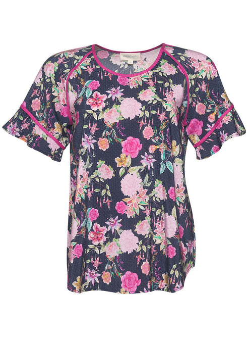 MADLY SWEETLY FUCHSIARISTIC TEE