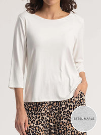 MELA PURDIE RELAXED BOAT NECK