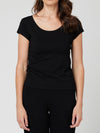 MELA PURDIE SCOOP NECK T