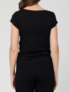 MELA PURDIE SCOOP NECK T