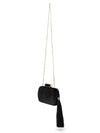 OLGA BERG MATILDA VELVET CLUTCH