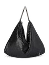 OLGA BERG SHAR MESH CONVERTIBLE BAG
