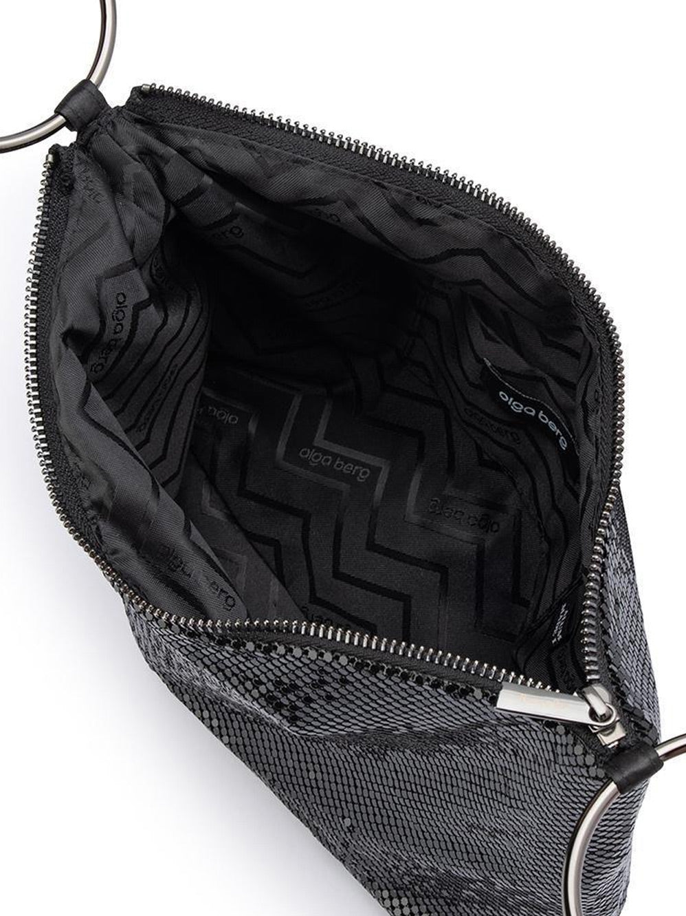 OLGA BERG SHAR MESH CONVERTIBLE BAG