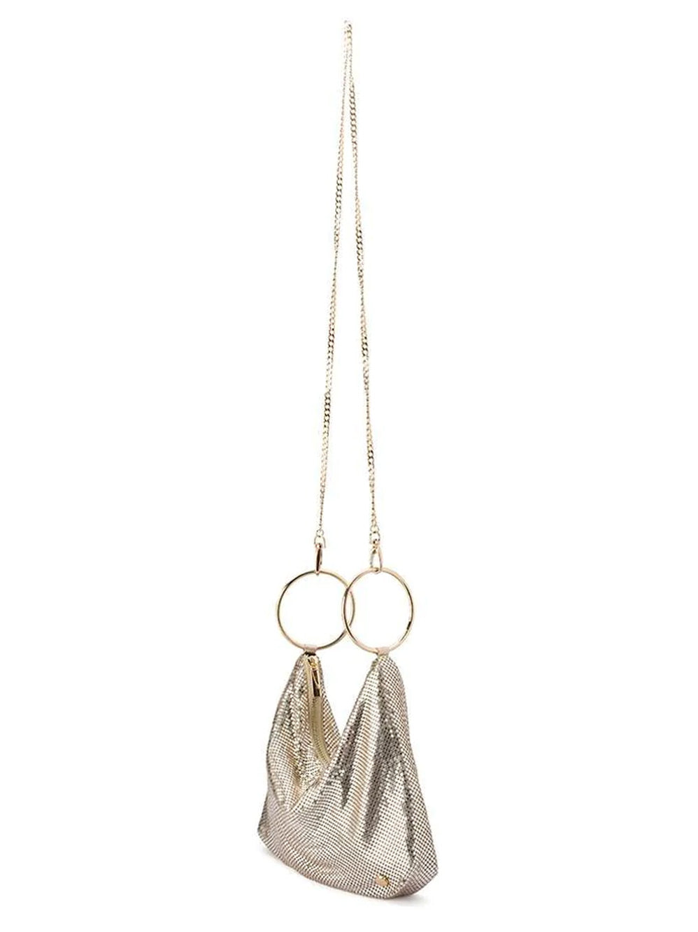 OLGA BERG SHAR MESH CONVERTIBLE BAG