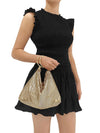 OLGA BERG SHAR MESH CONVERTIBLE BAG