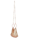 OLGA BERG SHAR MESH CONVERTIBLE BAG