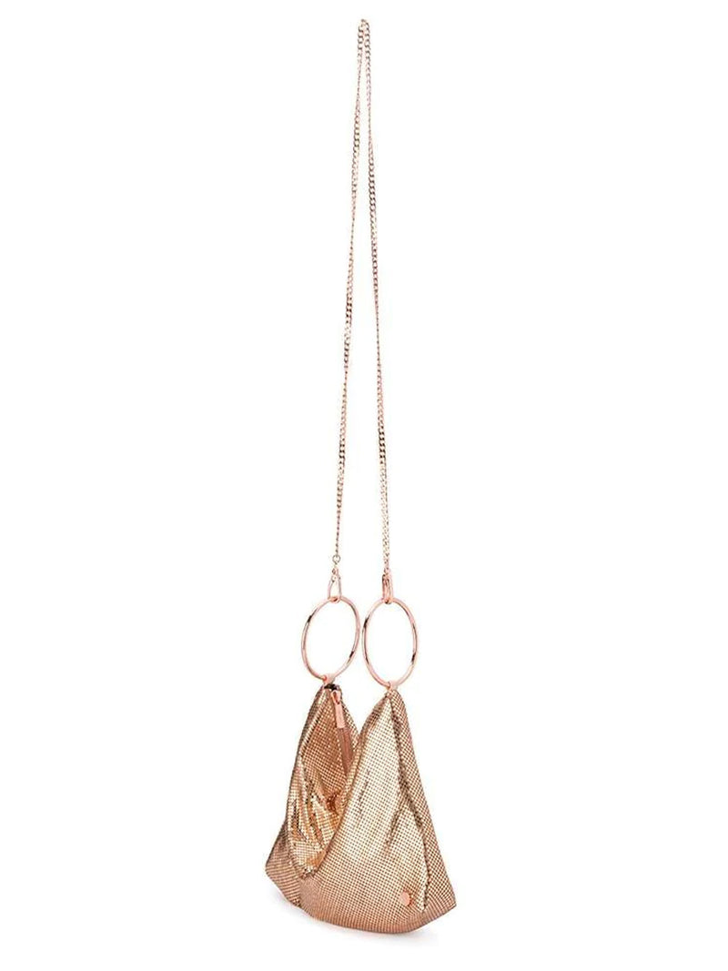 OLGA BERG SHAR MESH CONVERTIBLE BAG
