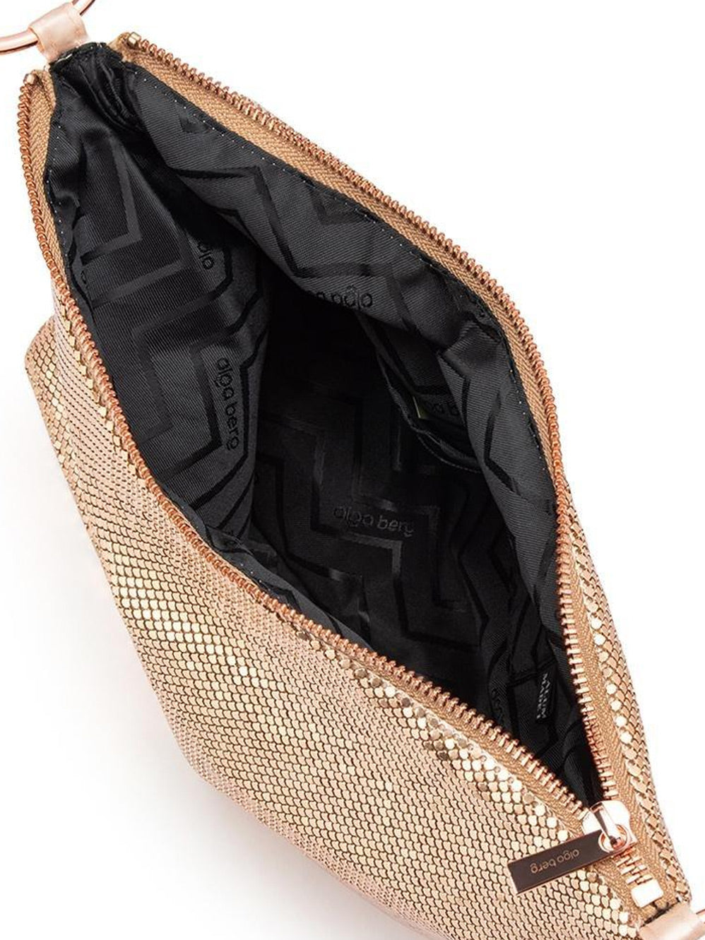 OLGA BERG SHAR MESH CONVERTIBLE BAG