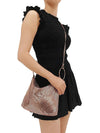 OLGA BERG SHAR MESH CONVERTIBLE BAG