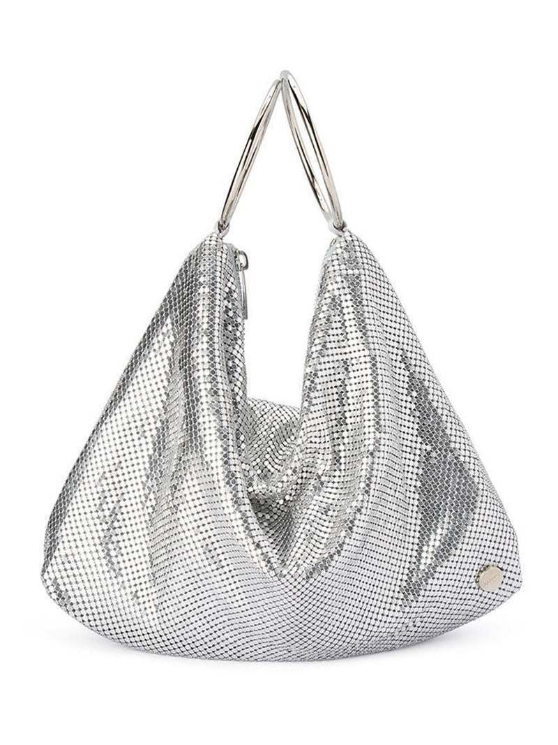 OLGA BERG SHAR MESH CONVERTIBLE BAG
