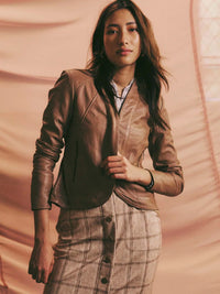 ONCE WAS NOVA LEATHER JACKET