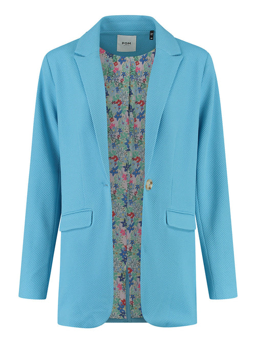 POM DREAMY BLUE BLAZER