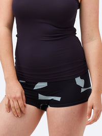 Yeltuor - TANI - Accessories & Shoes - TANI PRINT BOYLEG SHORT | 