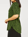 TANI MOSS ELBOW SWING TEE