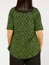 TANI MOSS ELBOW SWING TEE