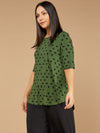 TANI MOSS ELBOW SWING TEE