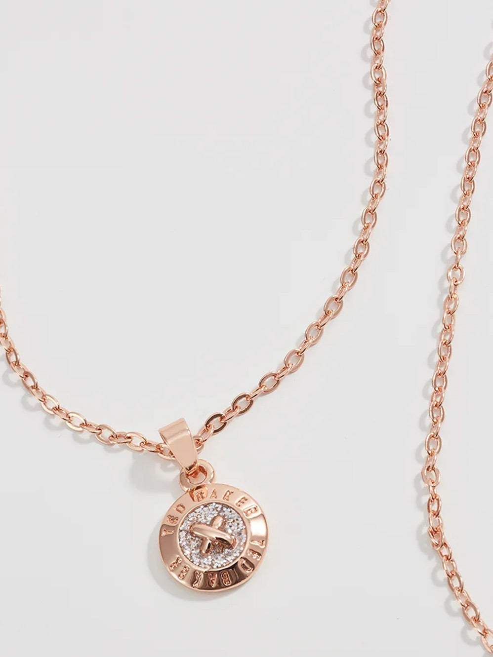 TED BAKER ELVINA MINI BUTTON PENDANT