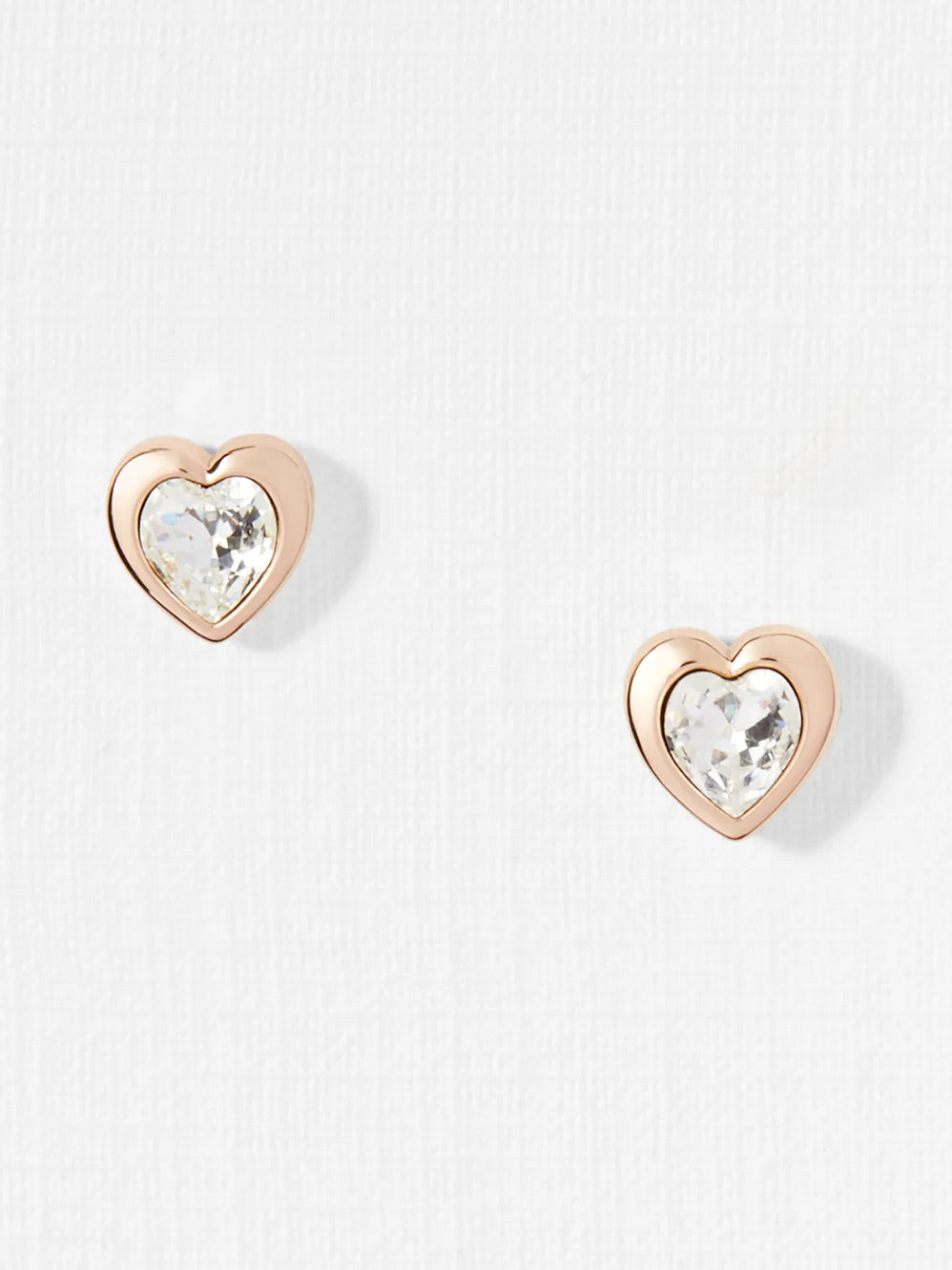 ted baker love heart earrings