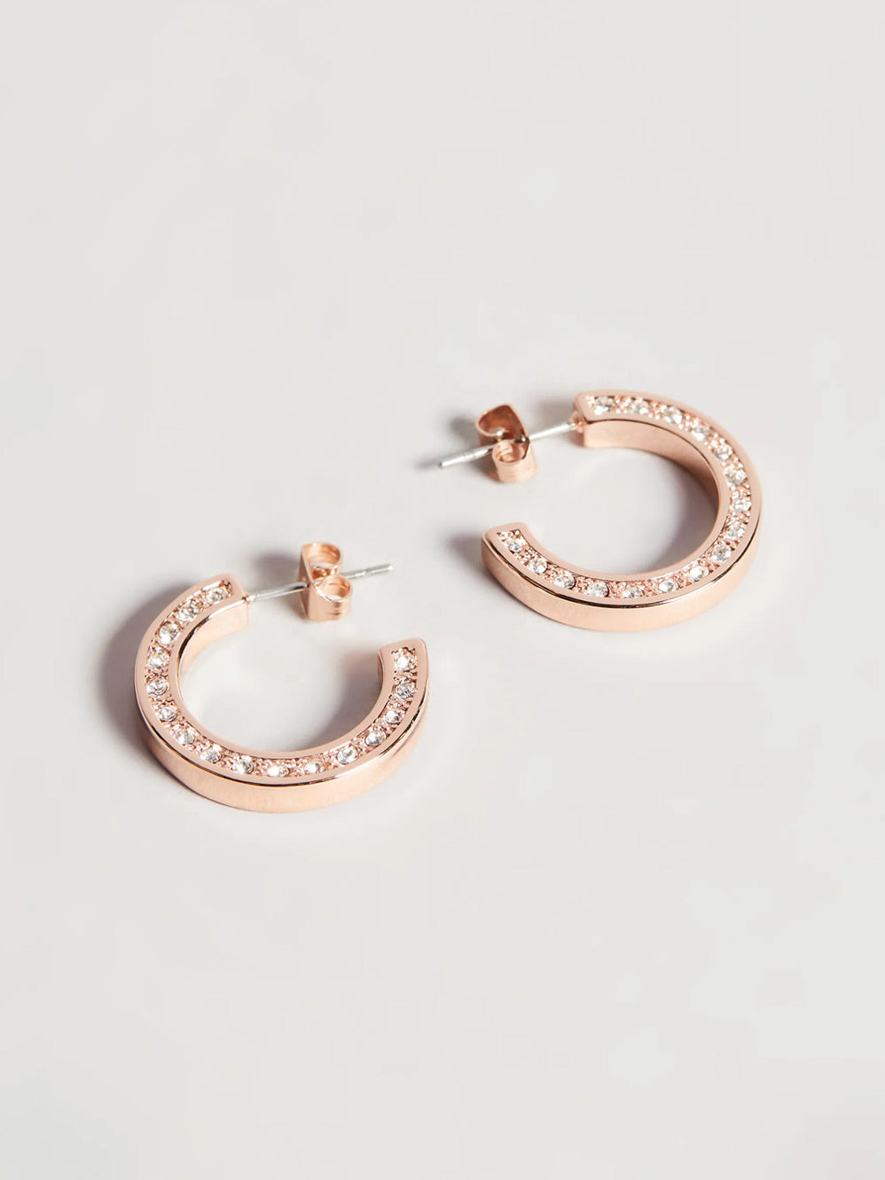 TED BAKER SENATTA CRYSTAL HOOP EARRING