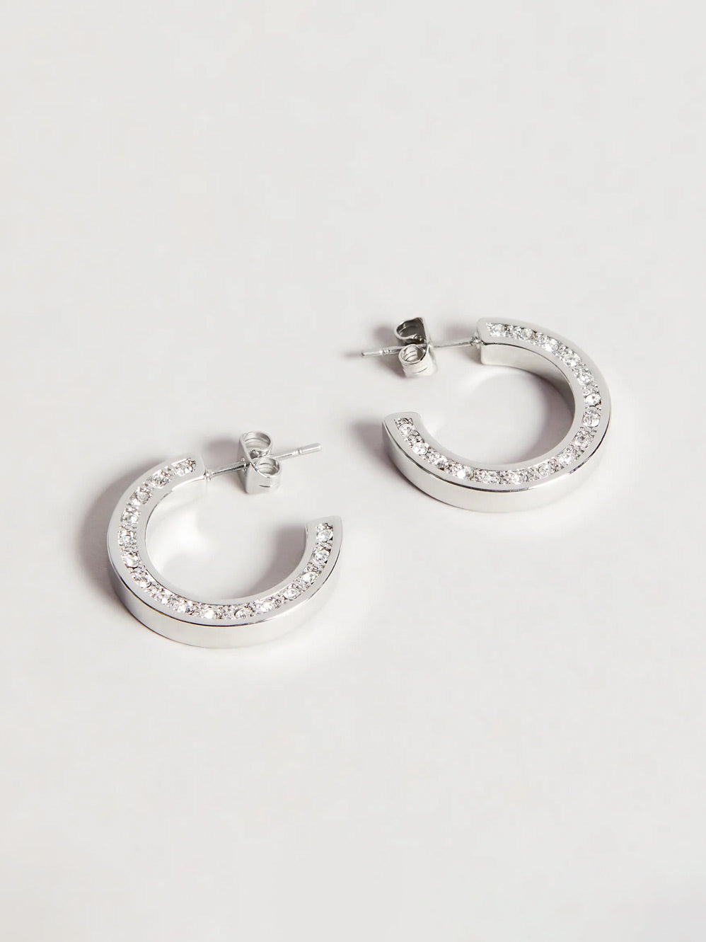 TED BAKER SENATTA CRYSTAL HOOP EARRING