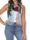 THE ARTISTS LABEL SWEET MEMORIES SILK SCARF