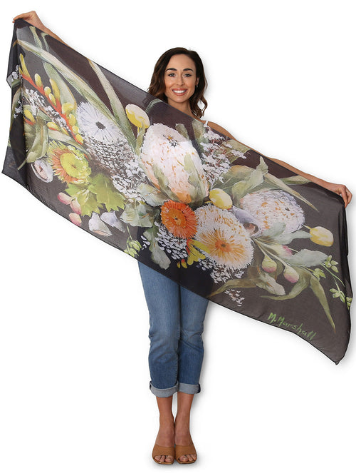 THE ARTISTS LABEL AUSSIE NATIVES SCARF