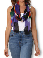 THE ARTISTS LABEL PRIMARY COLOURS SCARF