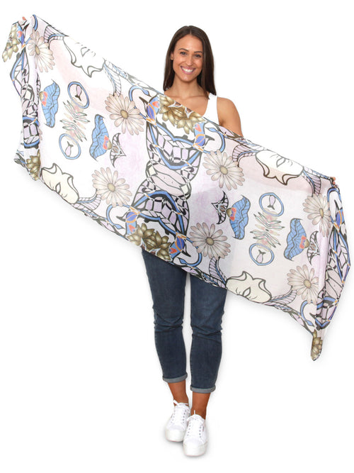 THE ARTISTS LABEL SUMMER SYMPHONY SCARF