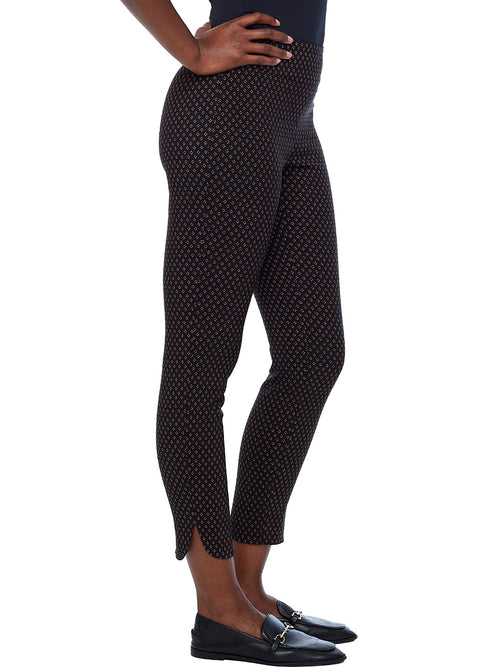 UP! DIAMANTE SLIM ANKLE PANT