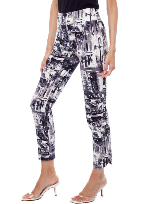 UP! PETAL SLIM ANKLE PANT
