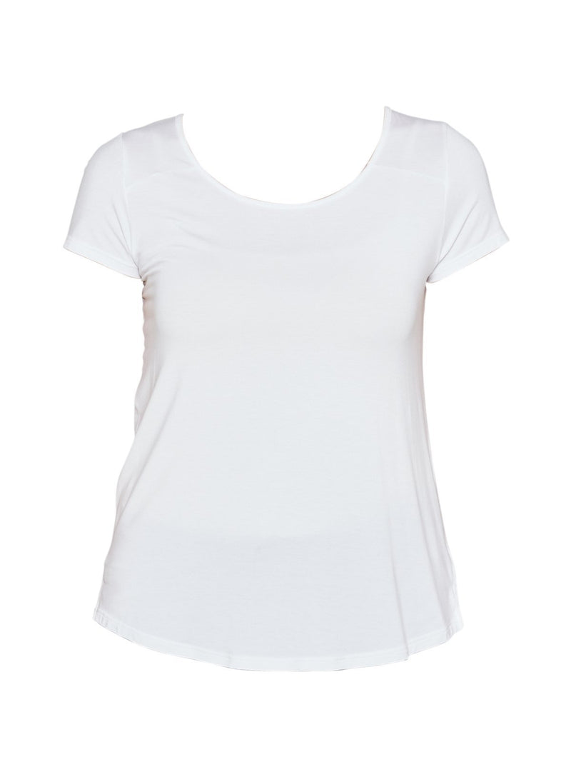 Yeltuor - TANI - TOPS - TANI RESORT TEE | WHITE