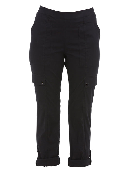 Yeltuor - VERGE - PANTS - VERGE ACROBAT CARGO PANTS | Black